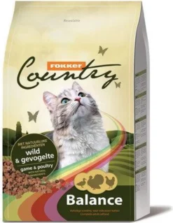 Fokker Country Balance - Wild En Gevogelte - Kattenvoer - 10 Kg -Merkloos Verkoop 930x1200 1