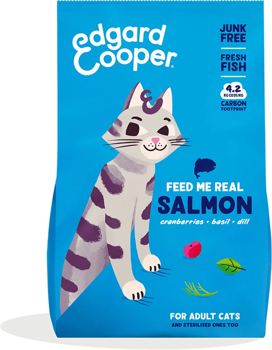 Edgard & Cooper Kattenvoer Adult Zalm 4 Kg 8 Edgard & Cooper Kattenvoer Adult Zalm 4 Kg - Image 8