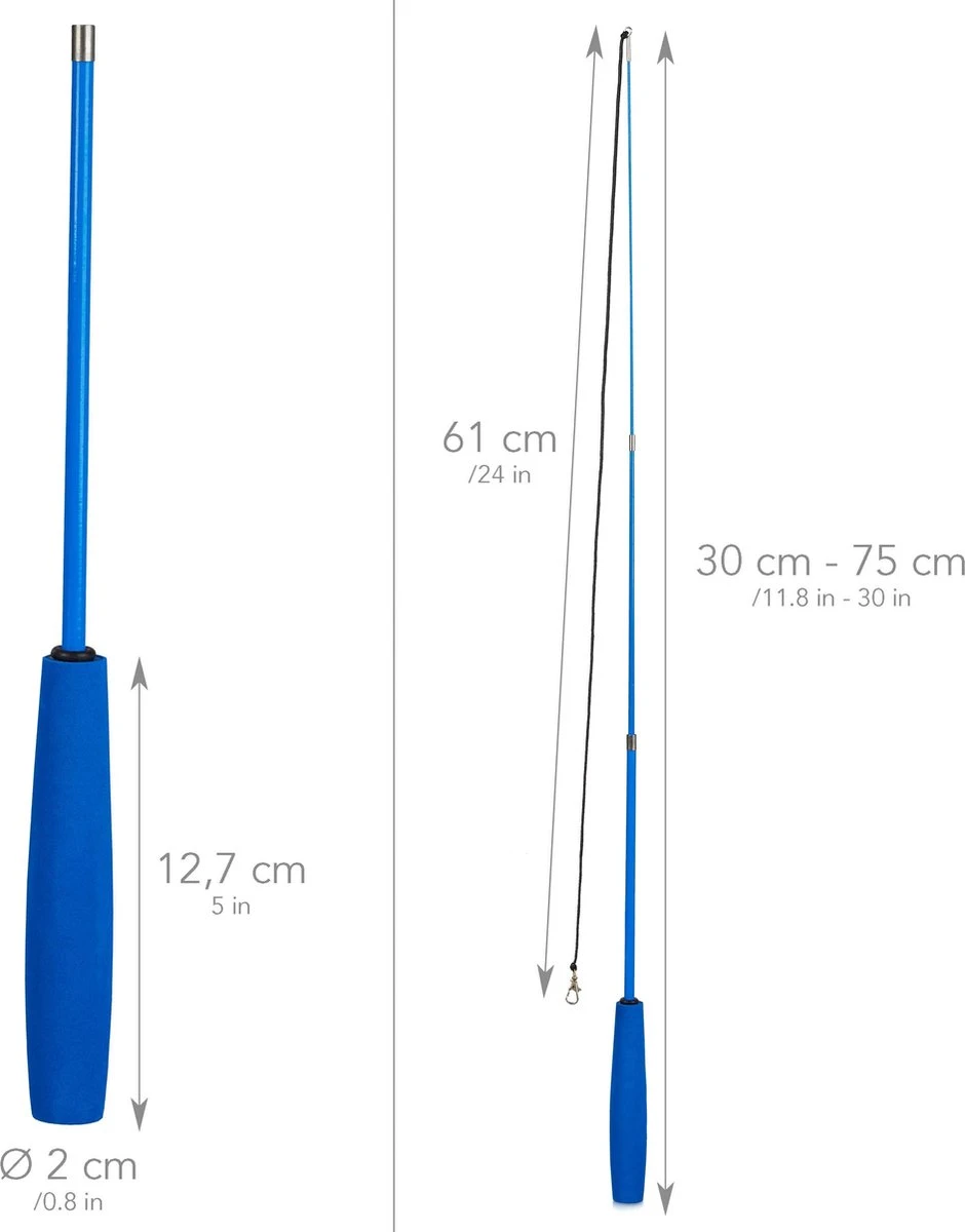 PRETTY KITTY Cat Toy Set Vegan: Grote 15-delige Kattenspeelset Met Kattenhengel, Nepveren En Kattenkruid Speelgoed Kat 3 PRETTY KITTY Cat Toy Set Vegan: Grote 15-delige Kattenspeelset Met Kattenhengel, Nepveren En Kattenkruid Speelgoed Kat - Image 3