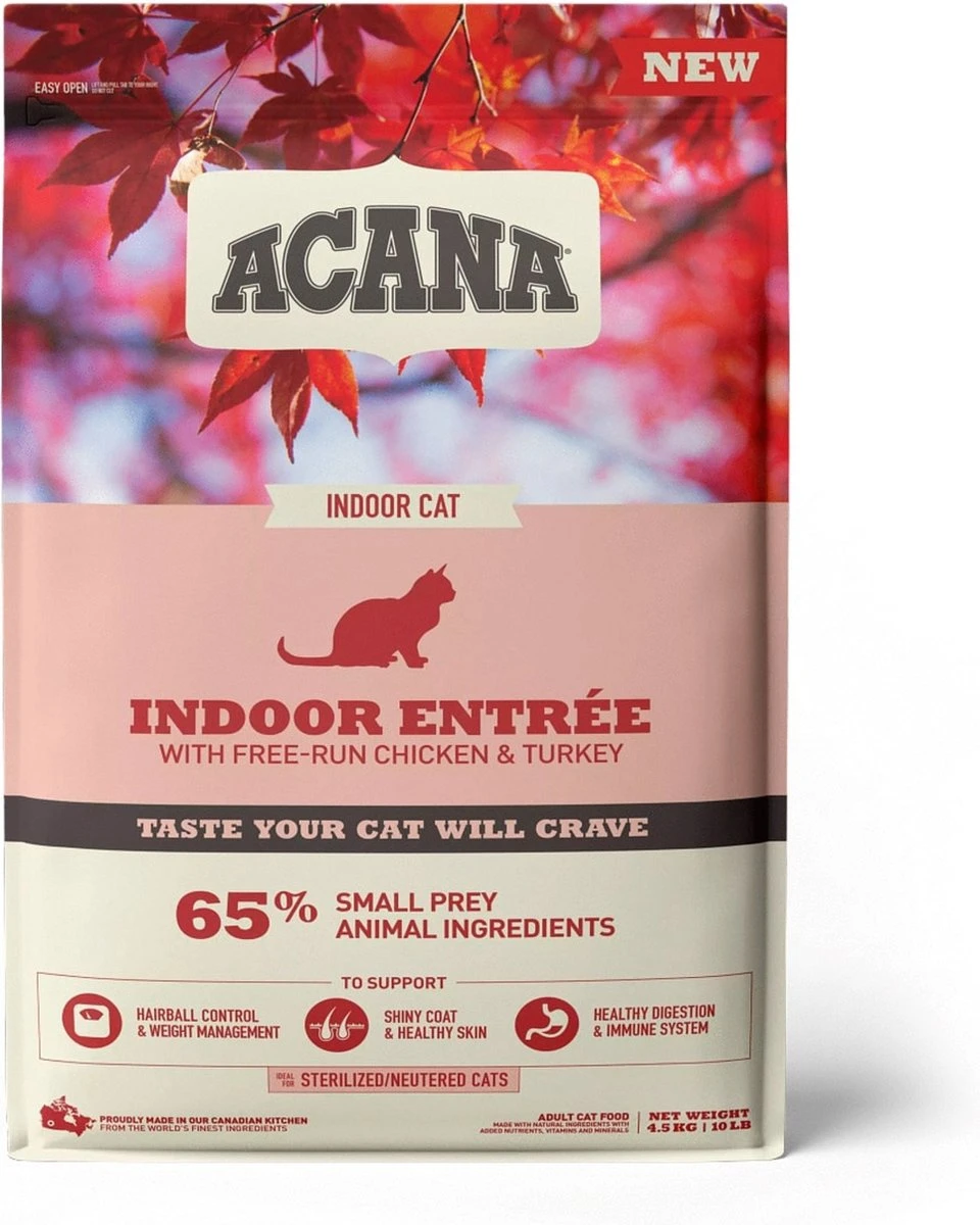 Acana Cat Indoor Entrée 4,5 Kg - Kat 2 Acana Cat Indoor Entrée 4,5 Kg - Kat - Image 2
