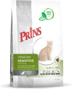 Prins - VitalCare Sensitive Hypoallergic - Kattenvoer - 5 Kg -Merkloos Verkoop 969x1200 1