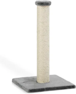 Beeztees Gina - Krabpaal - Grijs - 34x34x60 Cm