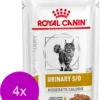 Royal Canin Veterinary Diet Urinary S/O Moderate Calorie Morsels Gravy Wet - Kattenvoer - 4 X 12x85 G