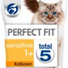 Perfect Fit Sensitive Adult 1+ Katten Droogvoer - Kalkoen - 4 X 750 Gr